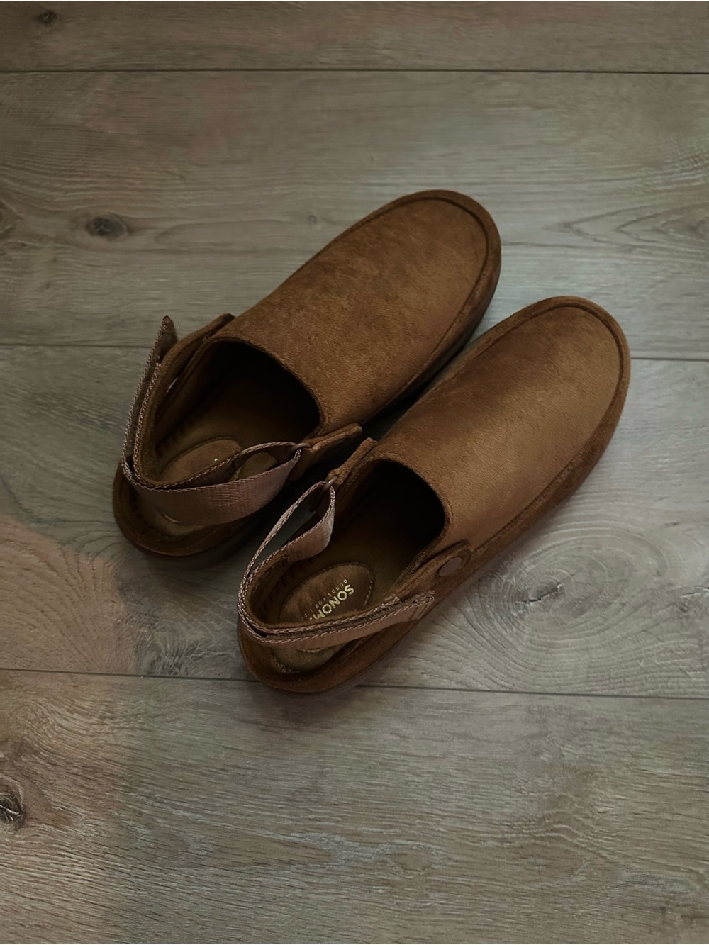 Sonoma Brown Women's Slingback Clog Mules - 9.5